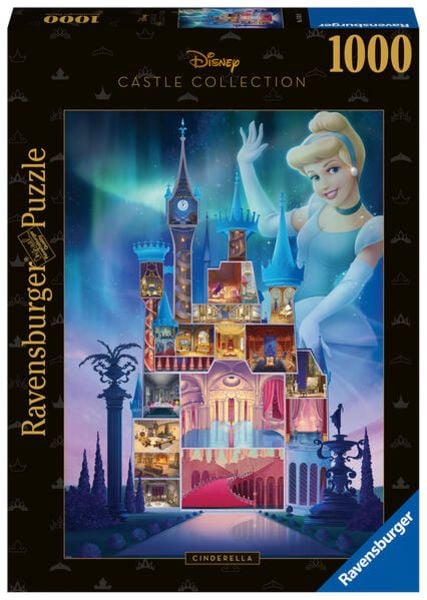 Ravensburger - Disney Castles: Cinderella, 1000 Teile