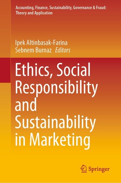 Produktbild: Ethics, Social Responsibility and Sustainability in Marketing
