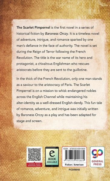 Produktbild: The Scarlet Pimpernel