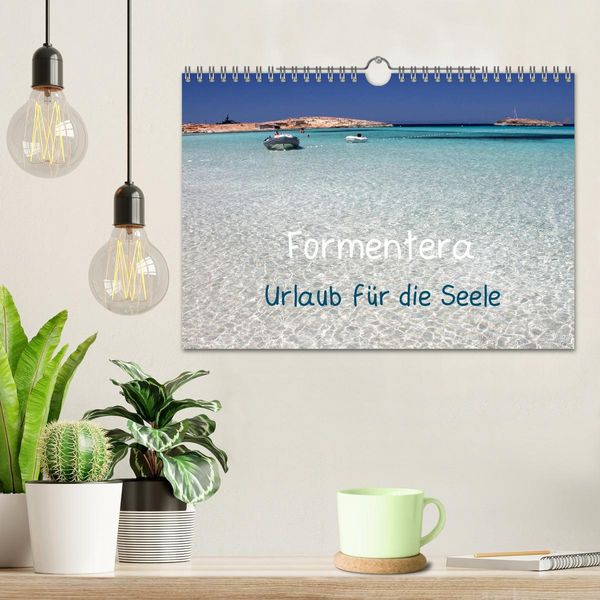 Produktbild: Formentera - Urlaub f&uuml;r die Seele (Wandkalender 2026 DIN A4 quer), CALVENDO Monatskalender