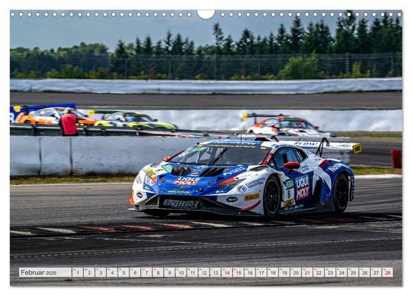 Produktbild: Wilde Stiere am N&uuml;rburgring (Wandkalender 2026 DIN A3 quer), CALVENDO Monatskalender