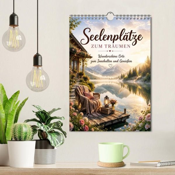 Produktbild: Seelenpl&auml;tze ZUM TR&Auml;UMEN (Wandkalender 2027 DIN A4 hoch), CALVENDO Monatskalender