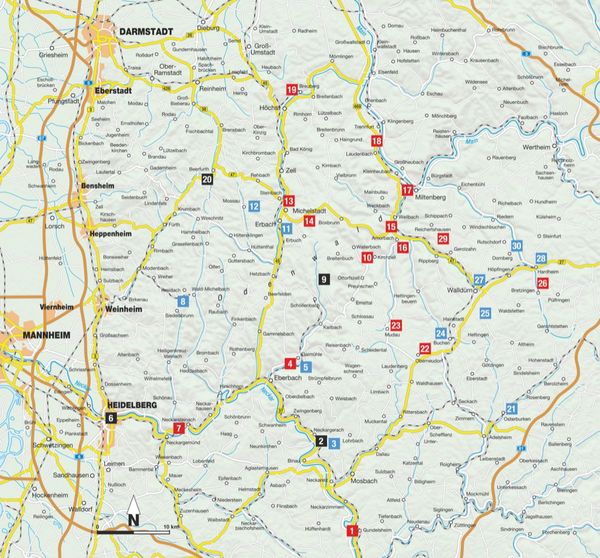 Produktbild: Erlebnis-Wanderungen Odenwald
