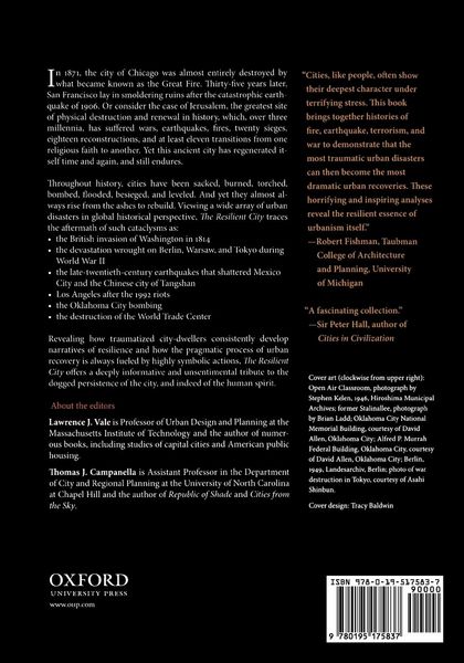 Produktbild: The Resilient City