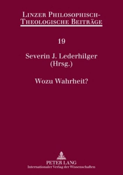 Produktbild: Wozu Wahrheit?