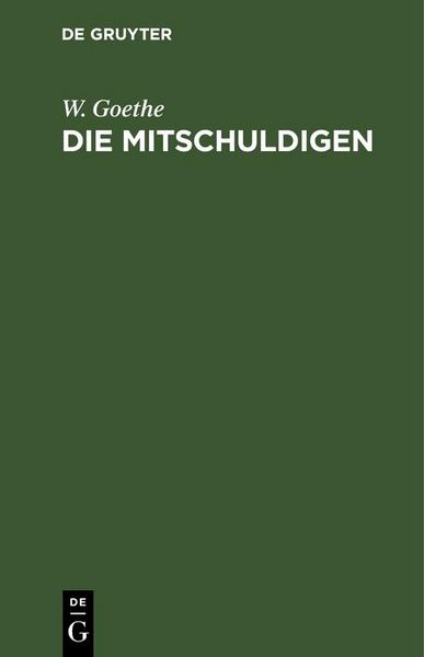 Produktbild: Die Mitschuldigen