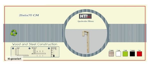 Produktbild: HTI-Living Garderobe Altona Garderobe Altona