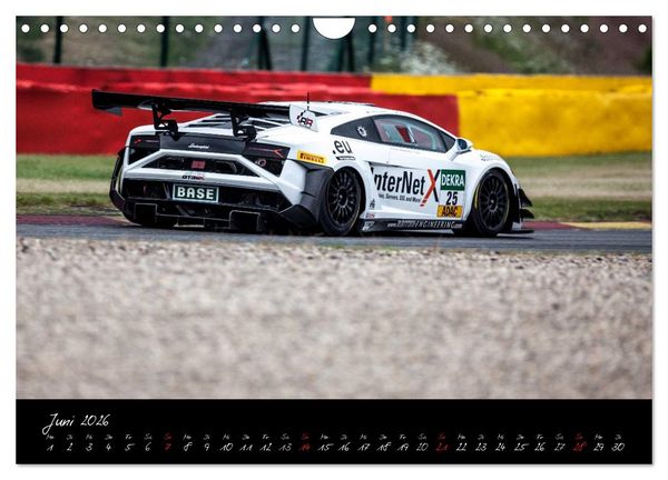 Produktbild: EMOTIONS ON THE GRID - GT Masters (Wandkalender 2026 DIN A4 quer), CALVENDO Monatskalender