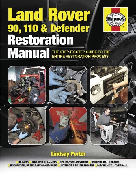 Produktbild: Land Rover 90, 110 & Defender Restoration Manual