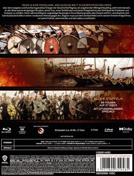 Vikings - Die komplette Serie [27 BRs]