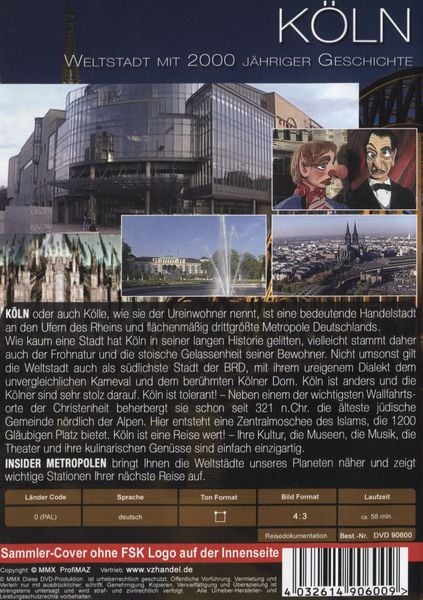 Produktbild: Insider Metropolen - Deutschland: K&ouml;ln