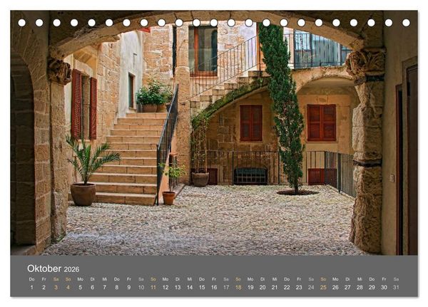 Produktbild: Mallorca - Jenseits vom Massentourismus (Tischkalender 2026 DIN A5 quer), CALVENDO Monatskalender