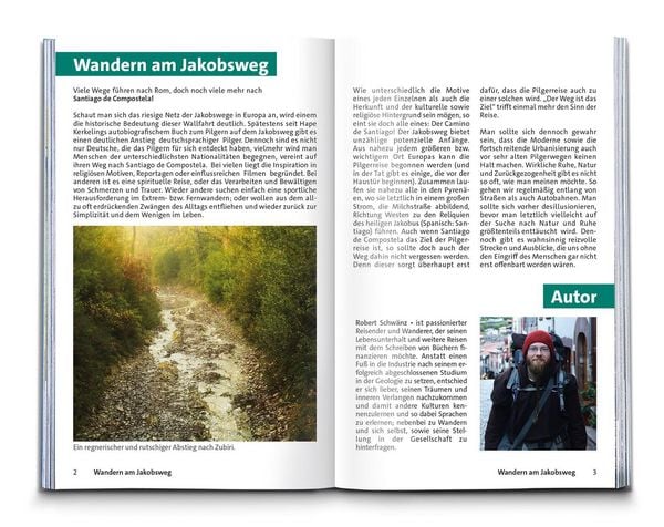 Produktbild: KOMPASS Wanderf&uuml;hrer Jakobsweg Spanien, Camino Franc&eacute;s. Von den Pyren&auml;en nach Santiago de Compostela und Fisterra, 46 Etappen mit Extra-Tourenkarte