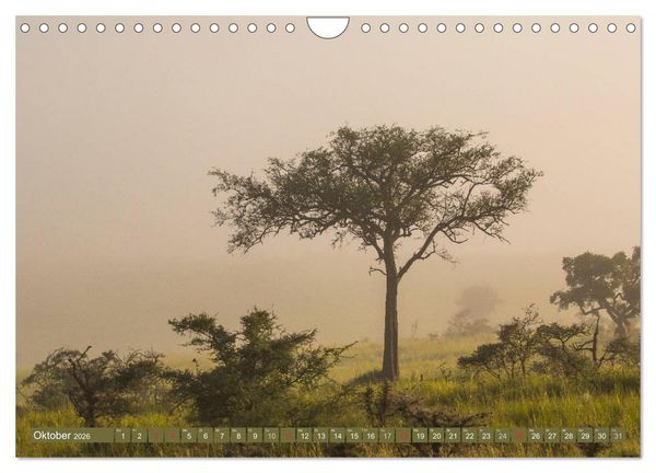 Produktbild: Geheimtipp Uganda (Wandkalender 2026 DIN A4 quer), CALVENDO Monatskalender