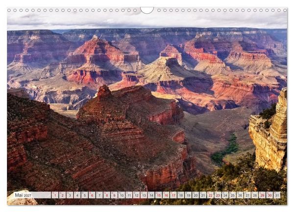 Produktbild: Grand Canyon, Nationalpark (Wandkalender 2027 DIN A3 quer), CALVENDO Monatskalender