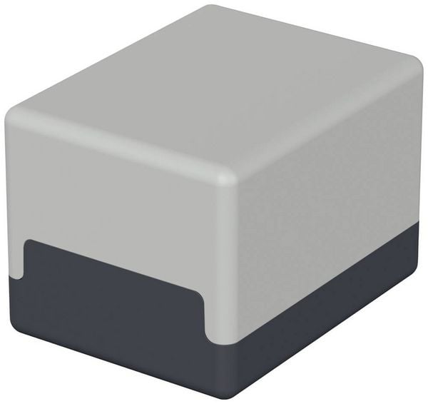 Produktbild: Bopla Element E 408 05408000 Elektronikgeh&auml;use 65 x 50 x 45 Polystyrol Lichtgrau (RAL 7035), Graphitgrau (RAL 7024) 1 St.