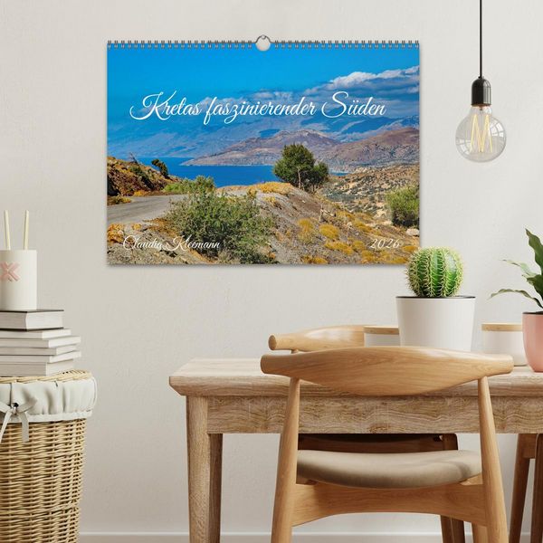 Produktbild: Kretas faszinierender S&uuml;den (Wandkalender 2026 DIN A3 quer), CALVENDO Monatskalender