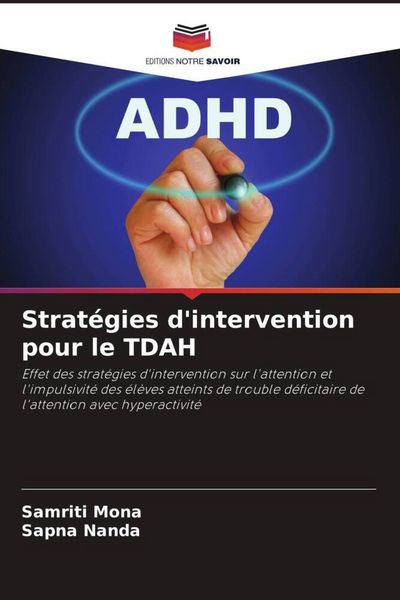 Produktbild: Strat&eacute;gies d'intervention pour le TDAH