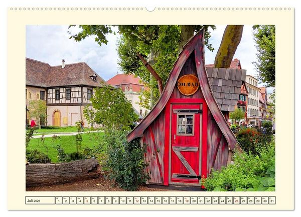 Produktbild: Elsass - Immer eine Reise wert (Wandkalender 2026 DIN A2 quer), CALVENDO Monatskalender