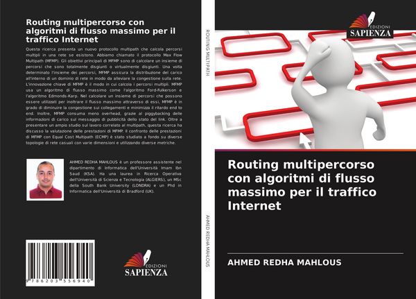 Produktbild: Routing multipercorso con algoritmi di flusso massimo per il traffico Internet