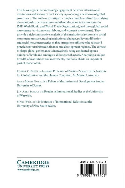 Produktbild: Contesting Global Governance