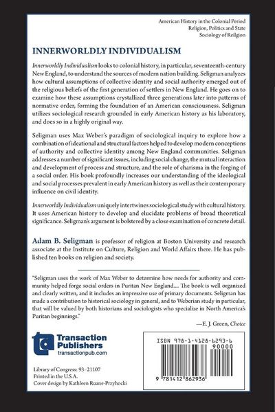 Produktbild: Innerworldly Individualism