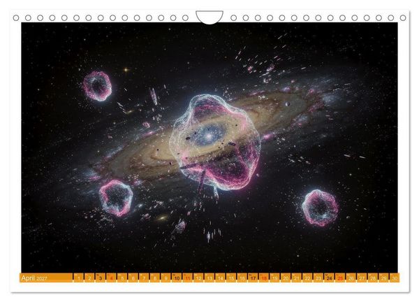 Produktbild: Kosmische Anomalien (Wandkalender 2027 DIN A4 quer), CALVENDO Monatskalender
