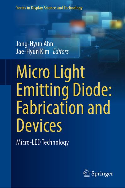 Produktbild: Micro Light Emitting Diode: Fabrication and Devices