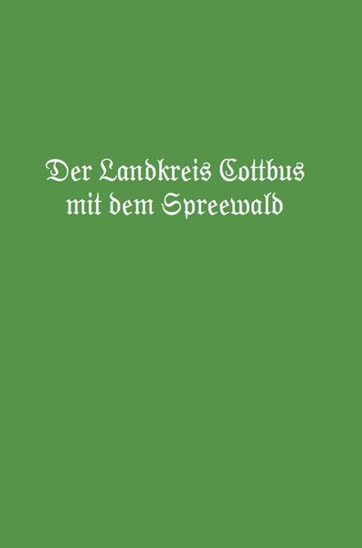 Produktbild: Der Landkreis Cottbus mit dem Spreewald