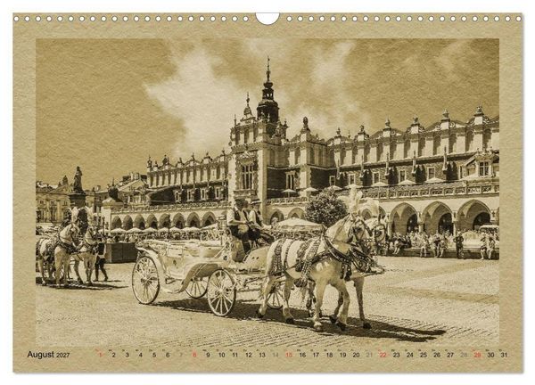 Produktbild: Polen &ndash; Ein Kalender im Zeitungsstil (Wandkalender 2027 DIN A3 quer), CALVENDO Monatskalender
