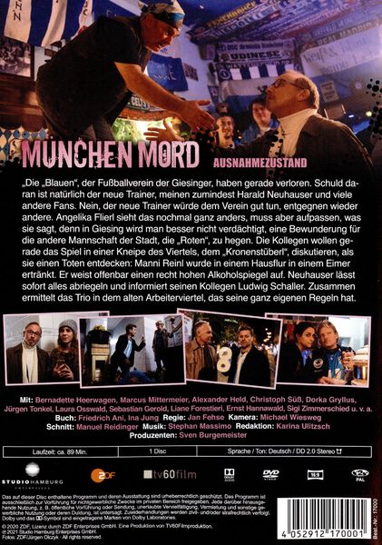 Produktbild: M&uuml;nchen Mord - Ausnahmezustand