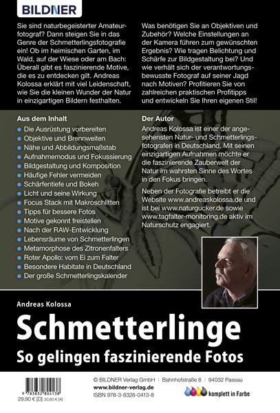 Produktbild: Schmetterlinge - so gelingen faszinierende Fotos