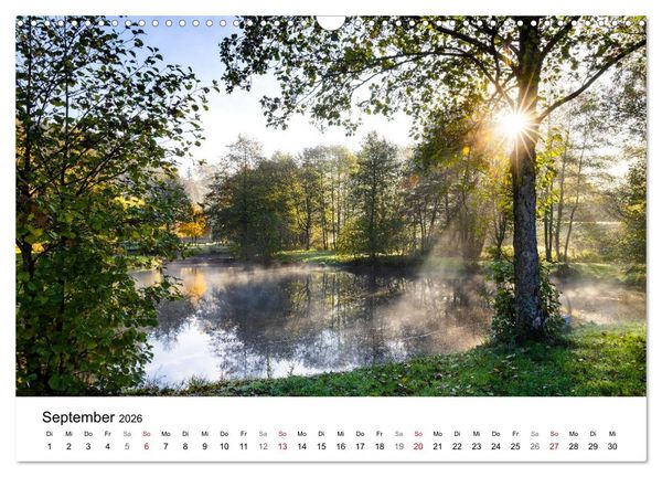 Produktbild: Westfeld-Ohlenbach - Wir feiern 50 Jahre Bundesgolddorf (Wandkalender 2026 DIN A3 quer), CALVENDO Monatskalender