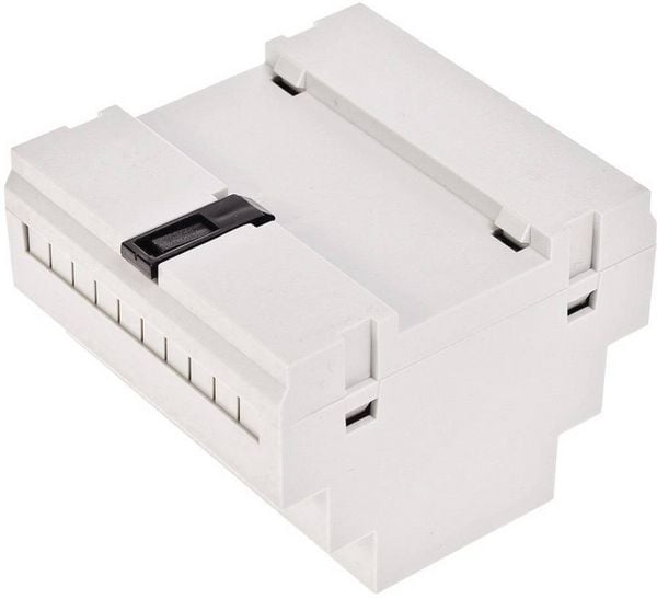 Produktbild: TRU COMPONENTS TC-7910884 Hutschienen-Geh&auml;use 88 x 90 x 65 ABS-V0 Grau 1St.
