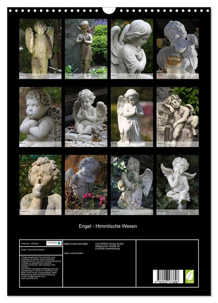 Produktbild: Engel - Himmlische Wesen (Wandkalender 2026 DIN A3 hoch), CALVENDO Monatskalender