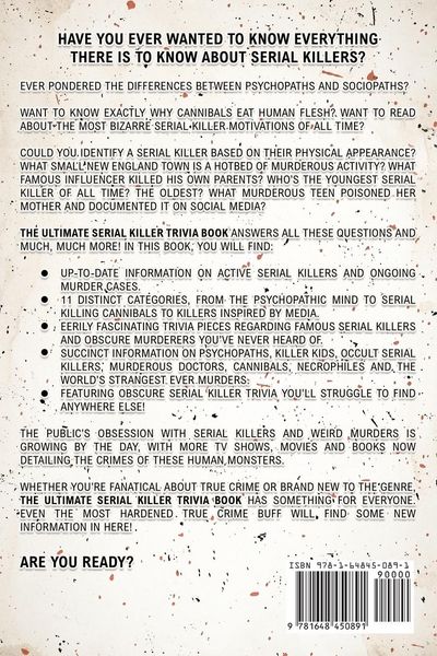 Produktbild: The Ultimate Serial Killer Trivia Book