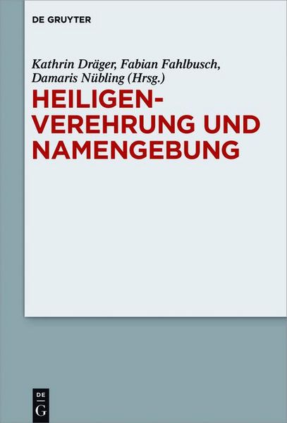 Produktbild: Heiligenverehrung und Namengebung