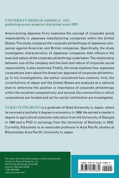 Produktbild: Americanizing Japanese Firms