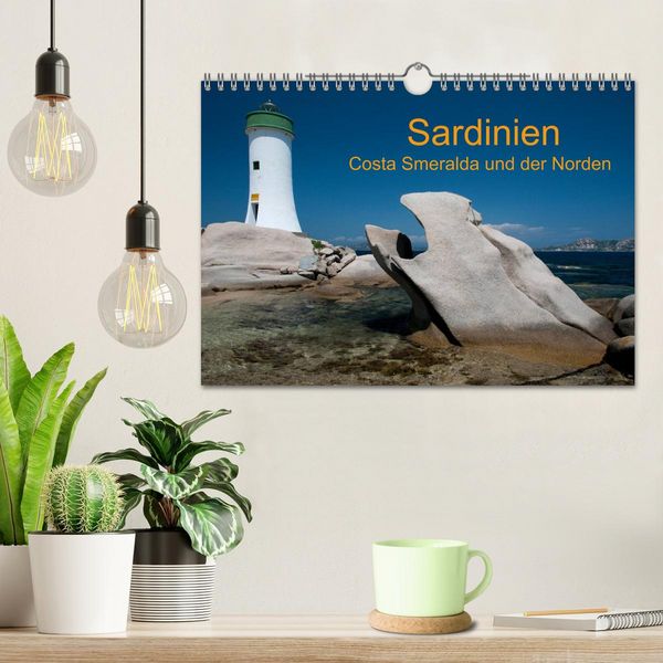 Produktbild: Sardinien Costa Smeralda und der Norden (Wandkalender 2026 DIN A4 quer), CALVENDO Monatskalender