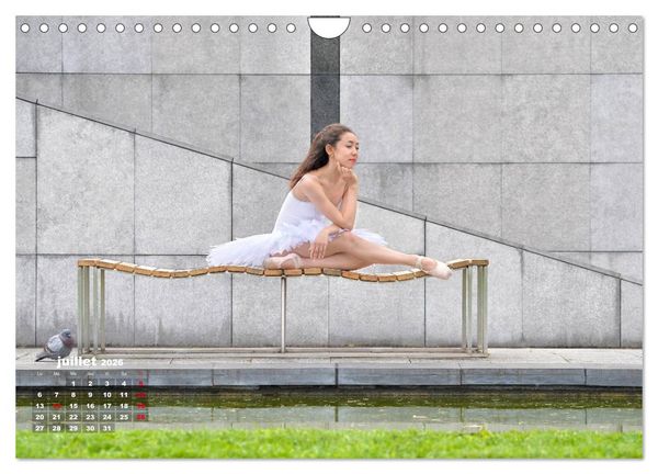 Produktbild: Des danseurs dans la ville 5 L'Oeil et le Mouvement (Calendrier mural 2026 DIN A4 vertical), CALVENDO calendrier mensuel
