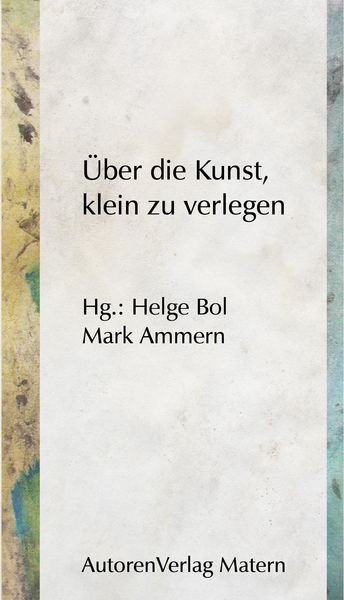 Produktbild: &Uuml;ber die Kunst, klein zu verlegen