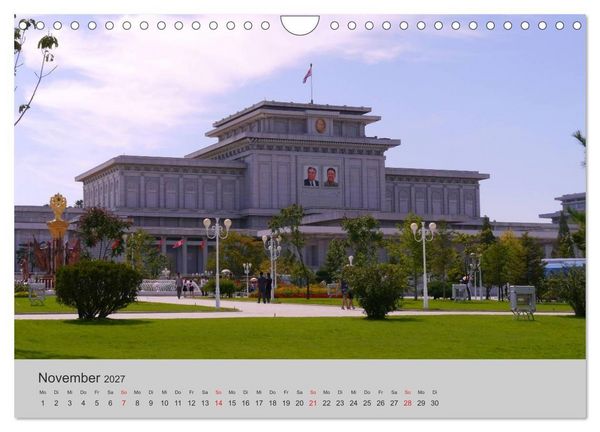 Produktbild: Impressionen aus Nordkorea (Wandkalender 2027 DIN A4 quer), CALVENDO Monatskalender