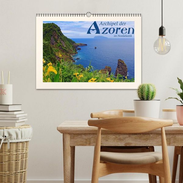 Produktbild: Archipel der Azoren im Nordatlantik (Wandkalender 2026 DIN A3 quer), CALVENDO Monatskalender