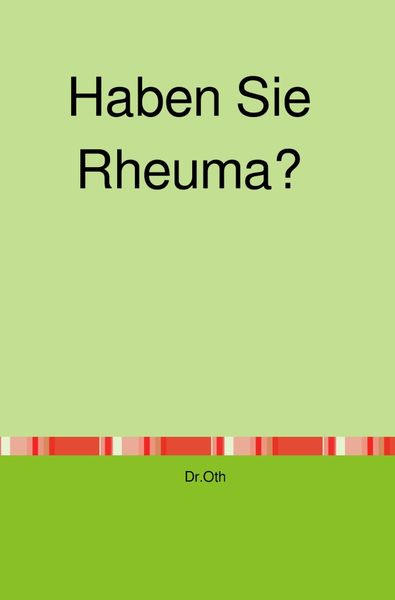 Produktbild: Haben Sie Rheuma?