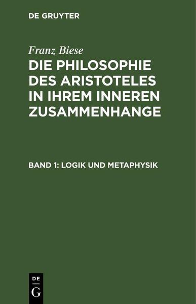 Produktbild: Logik und Metaphysik
