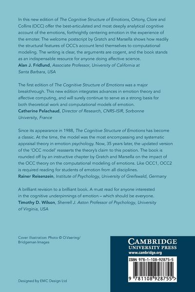 Produktbild: The Cognitive Structure of Emotions