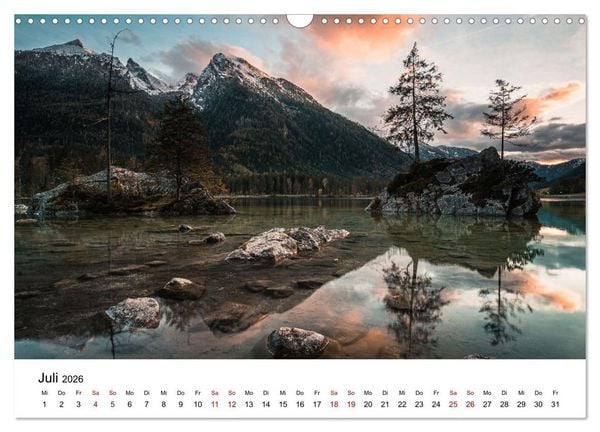Produktbild: Berchtesgaden - Natursch&ouml;nheiten in Bayern (Wandkalender 2026 DIN A3 quer), CALVENDO Monatskalender