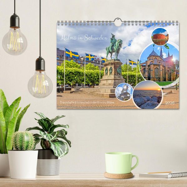 Produktbild: Malm&ouml; in Schweden (Wandkalender 2026 DIN A4 quer), CALVENDO Monatskalender