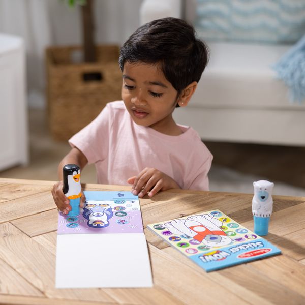 Produktbild: Sticker Wow! Sticker-Stempelset 2er Pack Winter (900 Sticker)