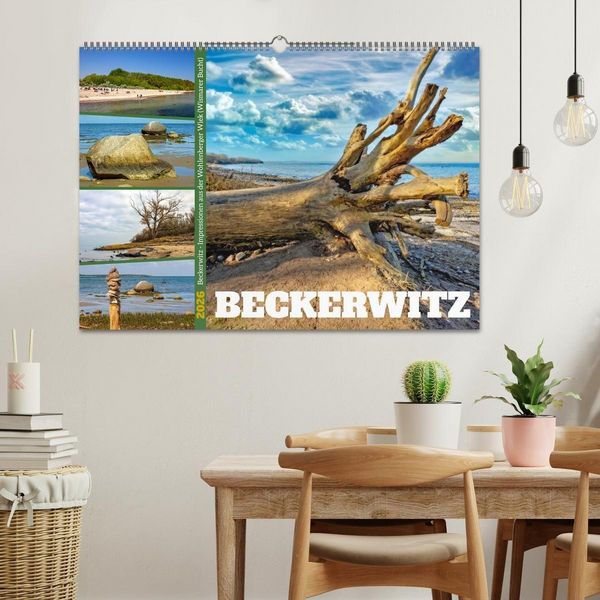 Produktbild: Beckerwitz - Impressionen aus der Wohlenberger Wiek (Wismarer Bucht) (Wandkalender 2026 DIN A2 quer), CALVENDO Monatskalender